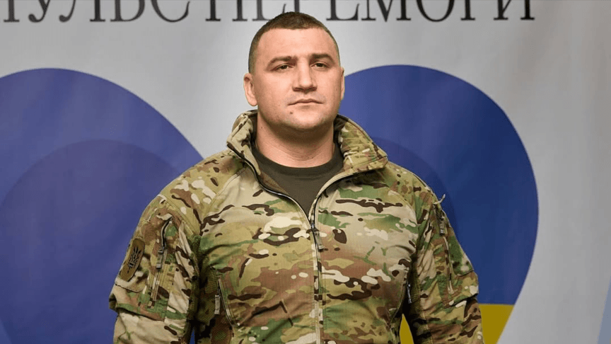 Командир 425 штурмового полку Юрій Гаркавий