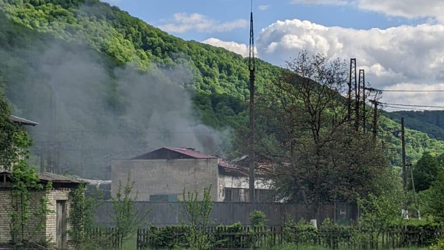 Наслідки російської атаки на Закарпаття