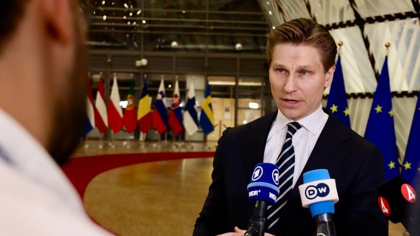 Міністр оборони Фінляндії Антті Гяккянен Міністр оборони Фінляндії Антті Гяккянен