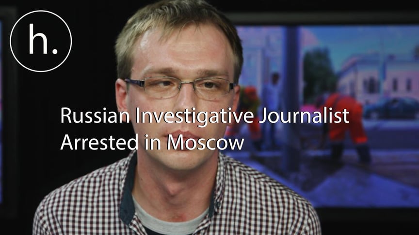 Ivan Golunov, Russian journalist arrested in Moscow on June 6. Photo: Taisiya Bekbulatova, Meduza.
