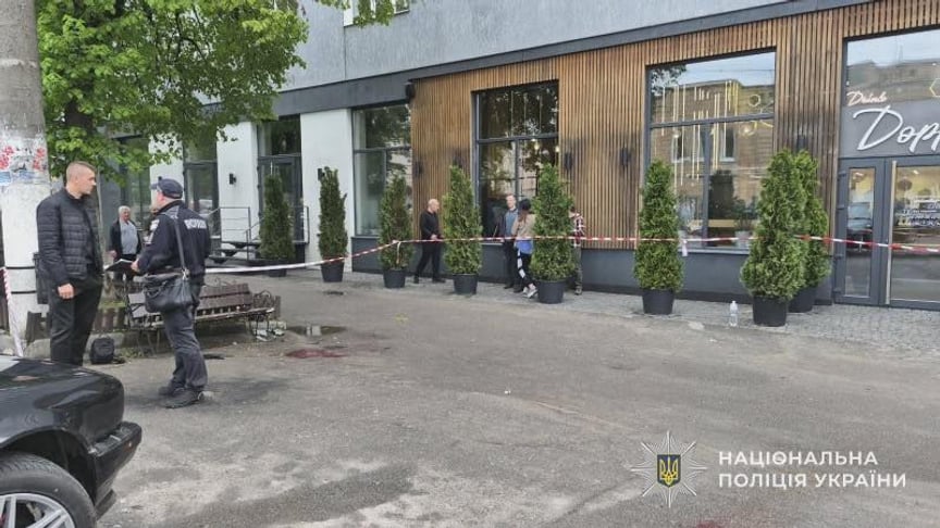Місце, де чоловік підірвав гранату