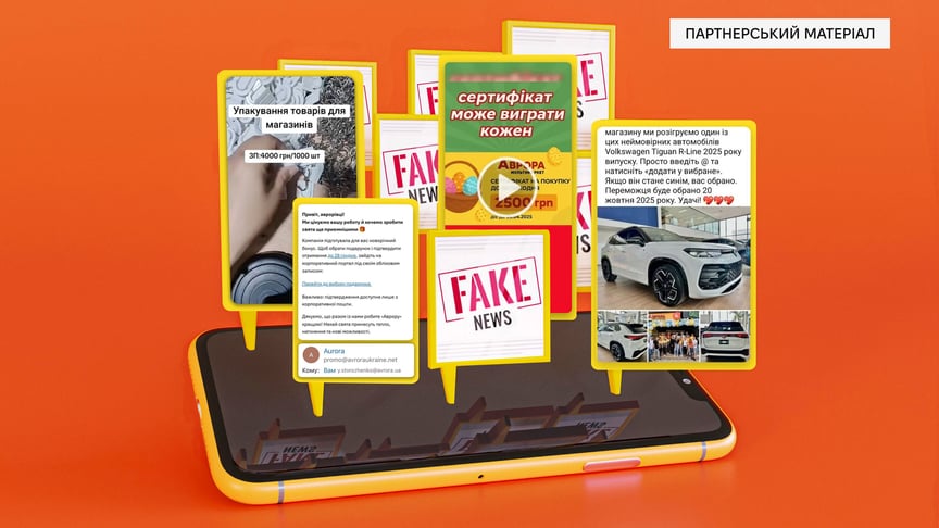 Фейкові розіграші й вакансії: як шахраї маскуються під бренди та як себе захистити