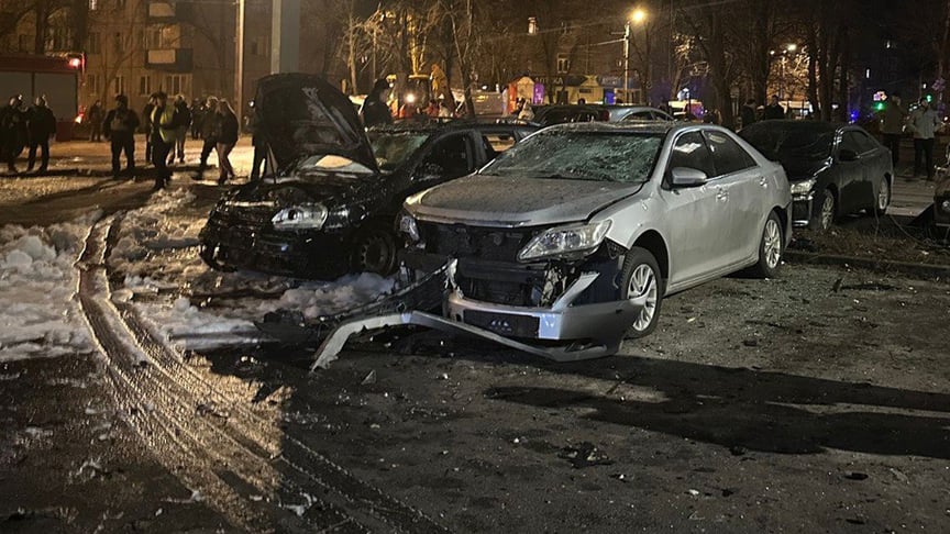 Наслідки російських атак у Харкові