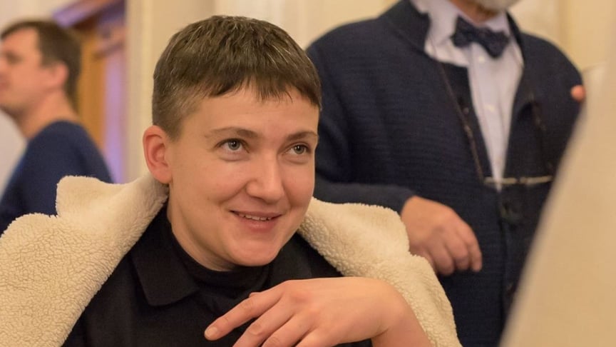 Колишня депутатка Верховної Ради Надія Савченко Колишня депутатка Верховної Ради Надія Савченко