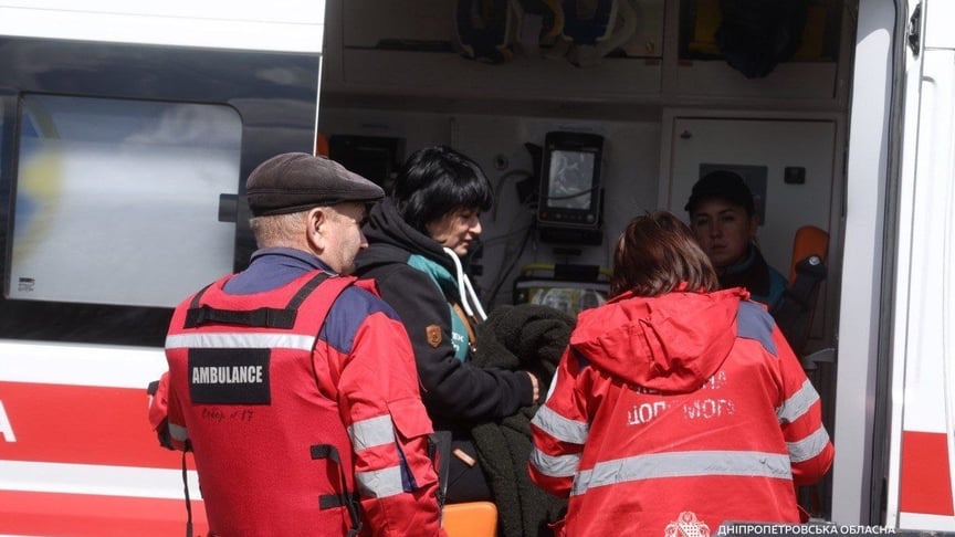 Последствия российских обстрелов в Днепре, 14 апреля 2026 года