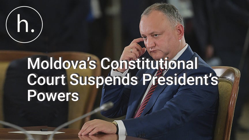 Moldova’s Constitutional Court Suspends President’s Powers
