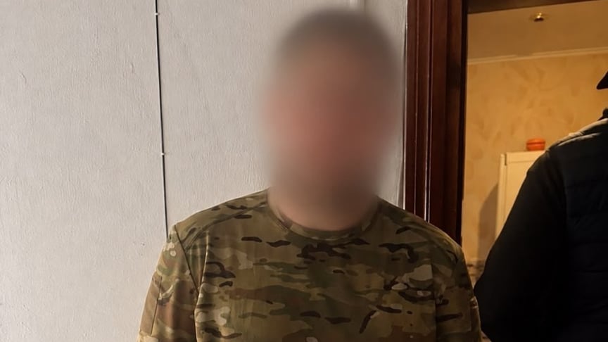 Затриманий військовий