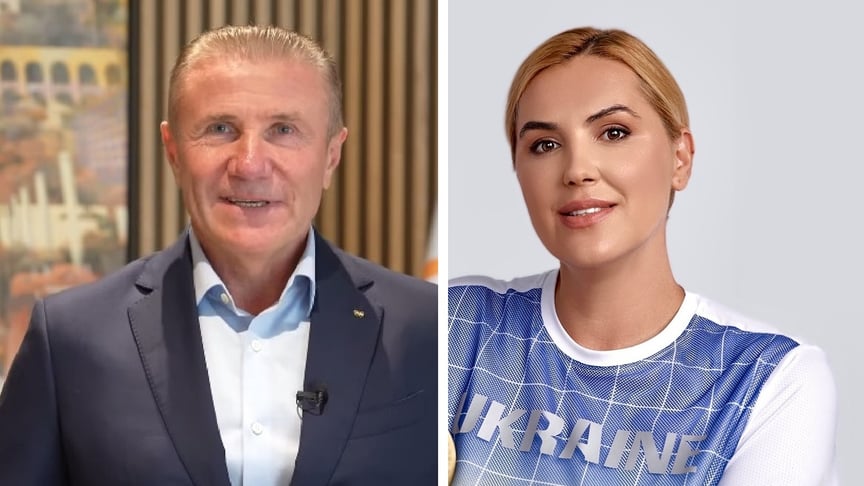 Сергій Бубка та Яна Клочкова