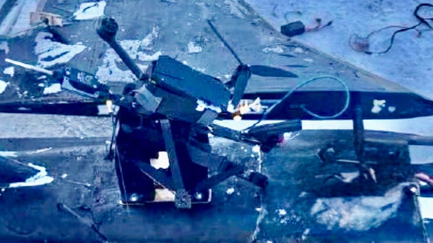 Війська рф почали переносити FPV-дрони на безпілотниках типу Shahed.