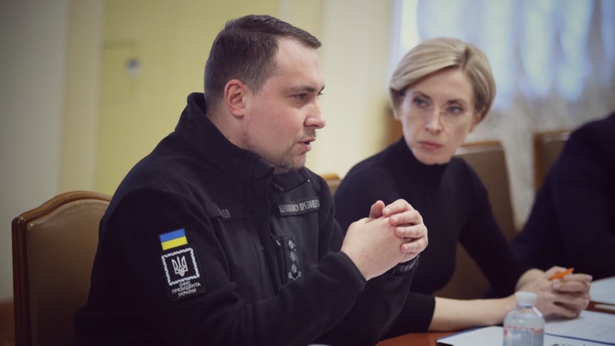 Керівник Офісу президента Кирило Буданов під час наради щодо створення Пантеону видатних українців