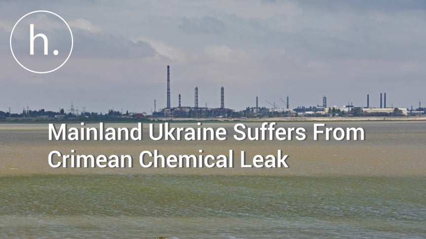 Mainland Ukraine Suffers From Crimean Chemical Leak