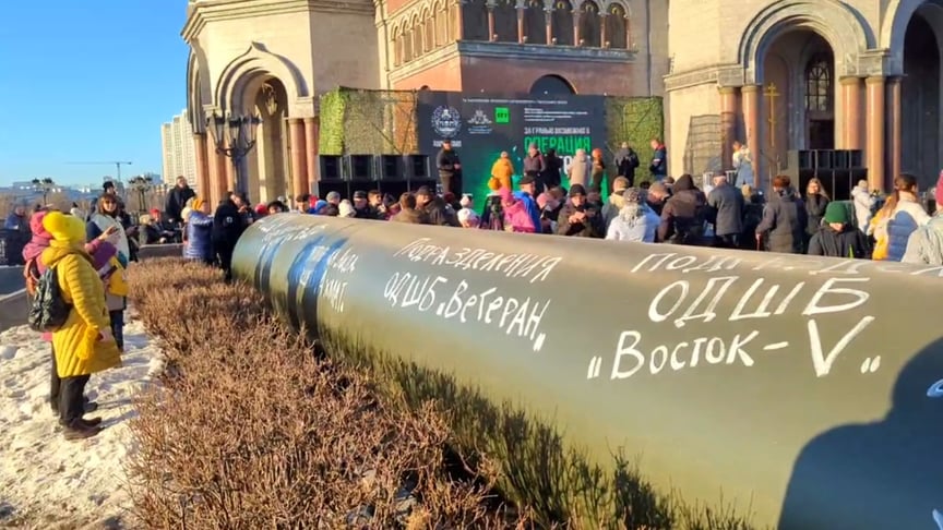 У росії встановили копію газової труби, якою росіяни намагалися пройти в Суджу У росії встановили копію газової труби, якою росіяни намагалися пройти в Суджу