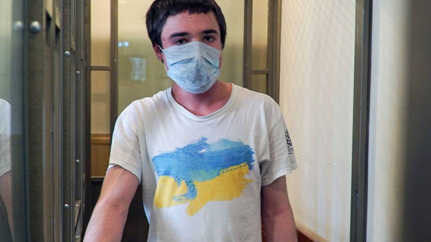 Судові дебати у справі українського політв'язня Павла Гриба (на фото), Ростов-на-Дону, Росія, 21 березня 2019 року