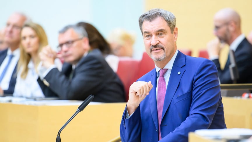 Прем’єр-міністр федеральної землі Баварія та лідер ХСС Маркус Зедер