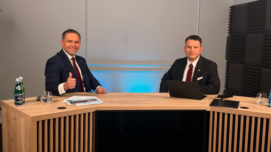 Кароль Навроцький та Славомір Менцен Кароль Навроцький (ліворуч) та Славомір Менцен