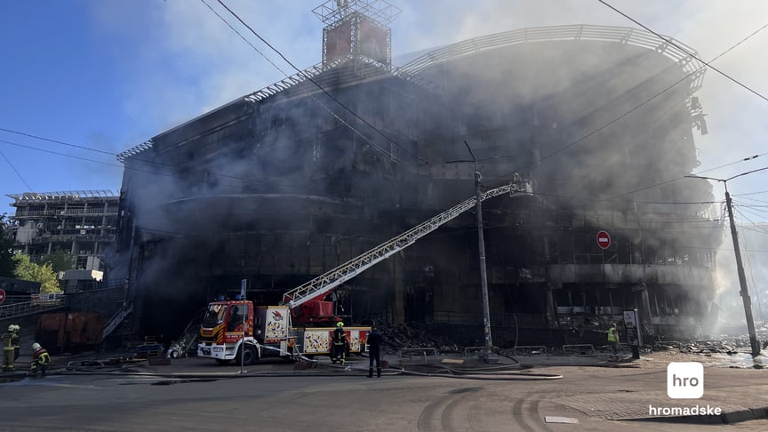 Наслідки російського удару по Шевченківському району Києва, 24 травня 2026 року
