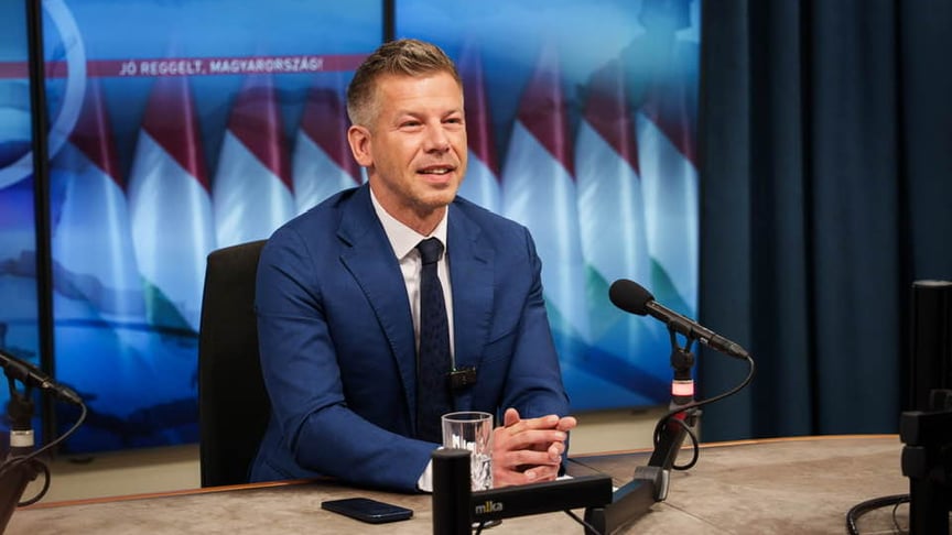 Очільник правлячої партії «Тиса» в Угорщині Петер Мадяр