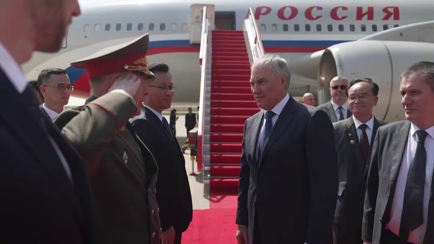 Спікер Держдуми росії В’ячеслав Володін у Північній Кореї