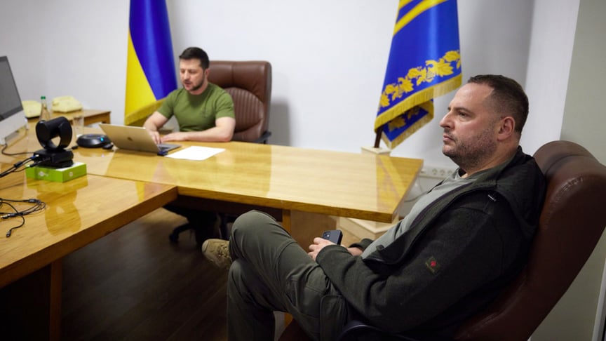 Володимир Зеленський та Андрій Єрмак