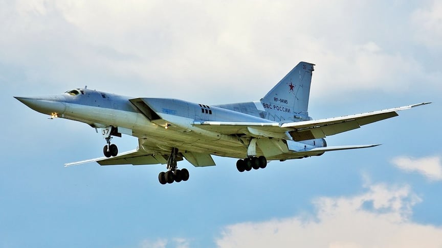 Ілюстративне фото. російський бомбардувальник Ту-22М3М, 2 липня 2015 року