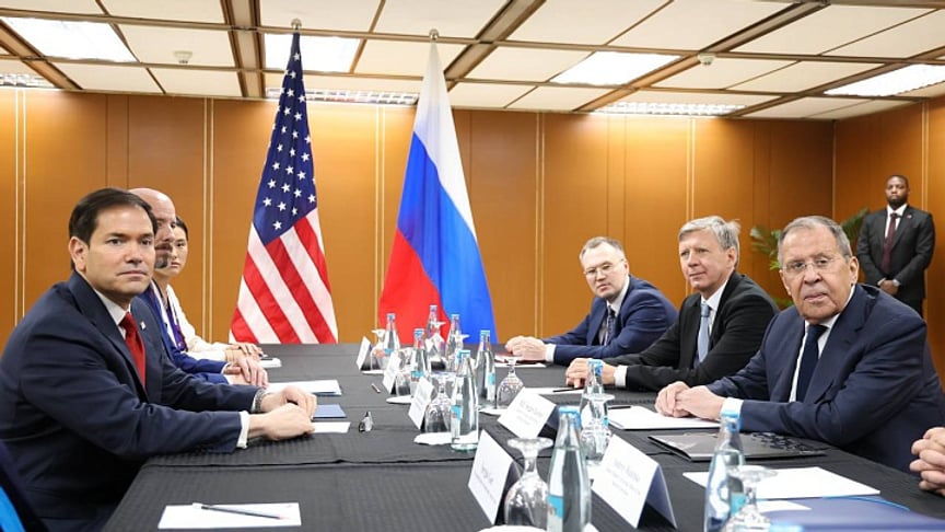 Міністр закордонних справ росії Сергій Лавров і держсекретар США Марко Рубіо
