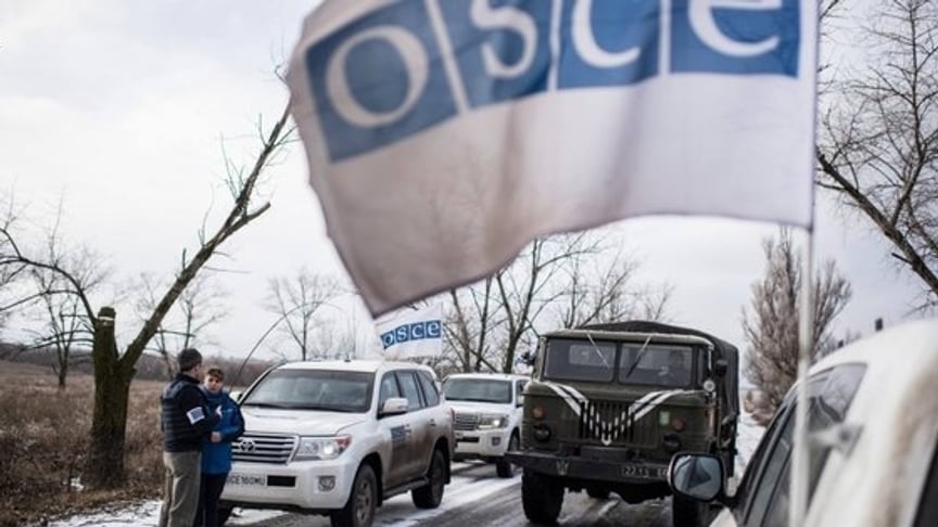 OSCE Monitors Attacked in Eastern Ukraine