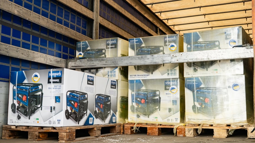 Генератори, які SECI передала Україні