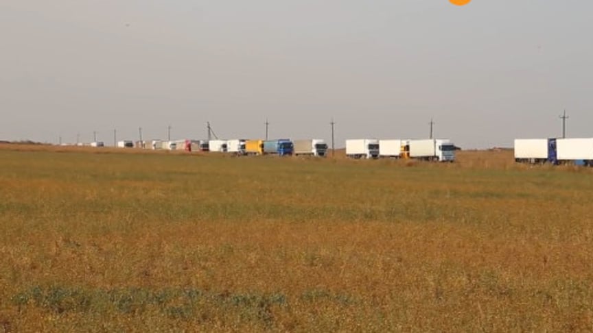 This Is How Blockade Of Crimea Looks Like