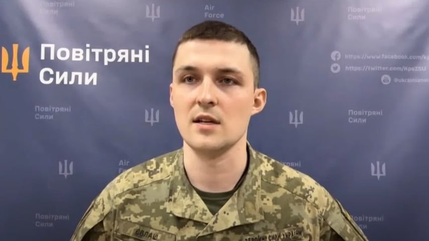 Речник Повітряних сил ЗСУ Ілля Євлаш