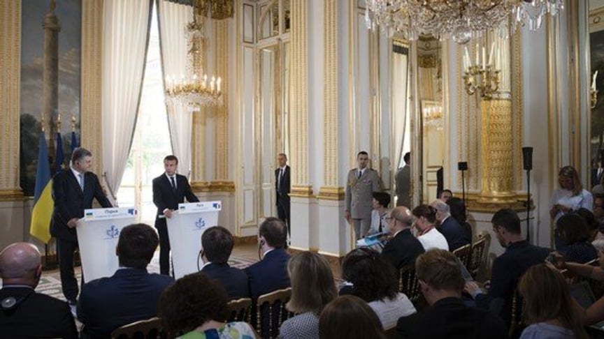 French President Announces Normandy Four Meeting