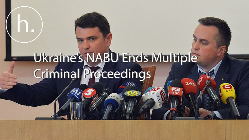 Ukraine’s NABU Ends Multiple Criminal Proceedings After Illicit Enrichment Legalization