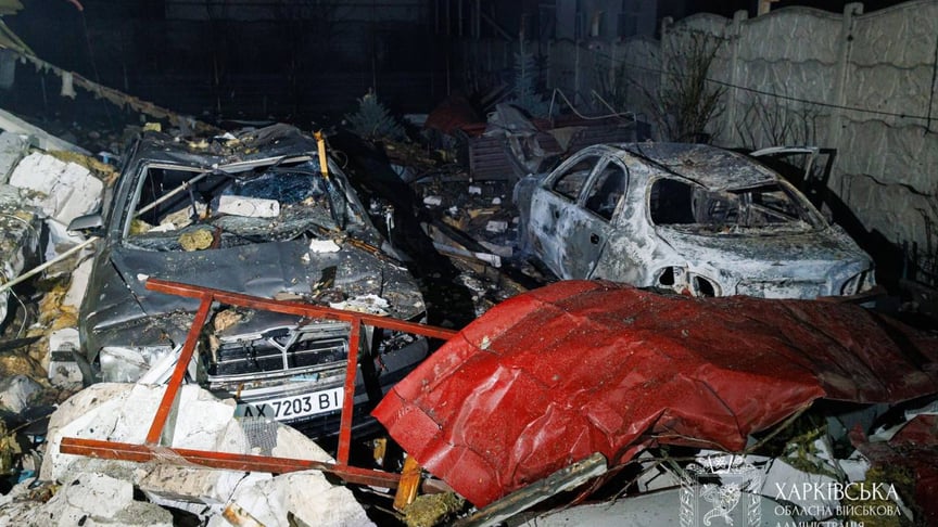 Consequences of the Russian attack on Kharkiv