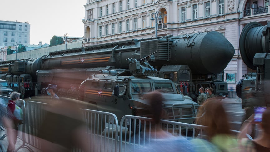 Ілюстративне фото. російська стратегічна ядерна ракета РС-24 «Ярс»