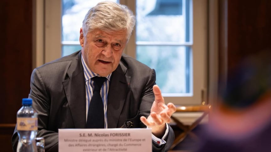 Міністр торгівлі Франції Ніколас Форіссьє