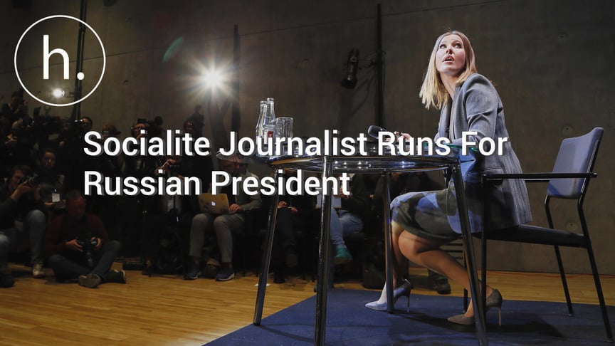 Socialite Journalist Runs For Russian President