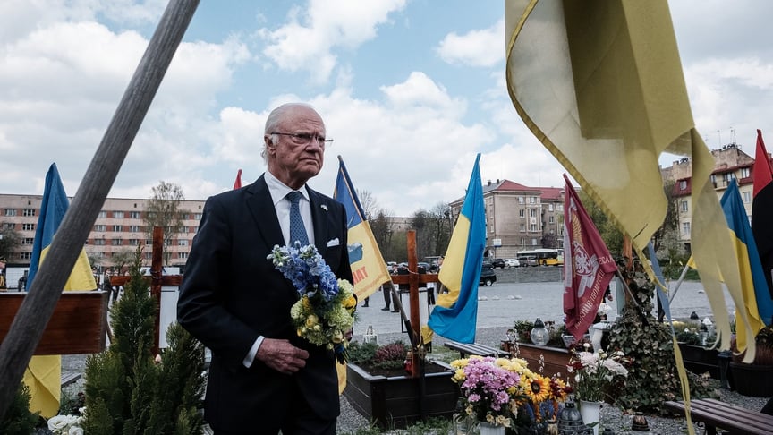 Король Швеції Карл XVI Густав у Львові