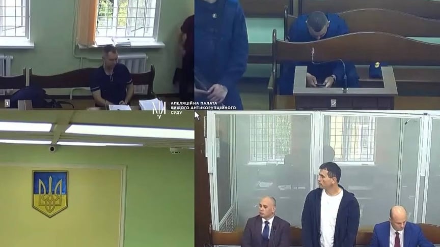 Олександр Дидич під час судового засідання Олександр Дидич під час судового засідання