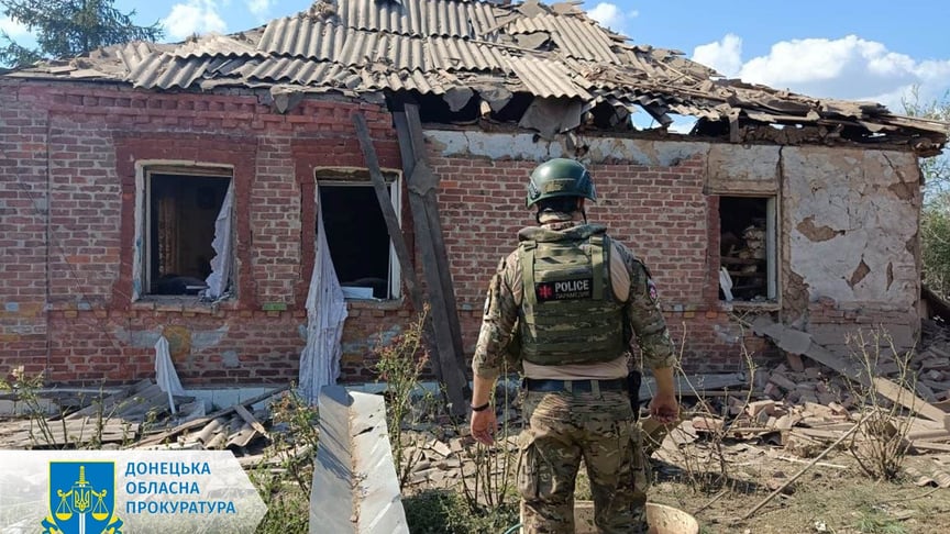 росіяни двічі обстріляли Костянтинівку 30 липня