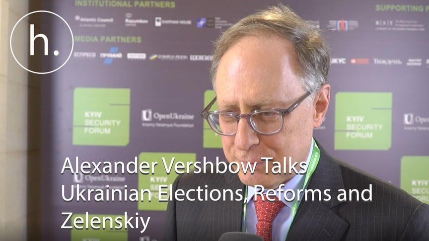 Alexander Vershbow Talks Ukrainian Elections, Reforms and Zelenskiy