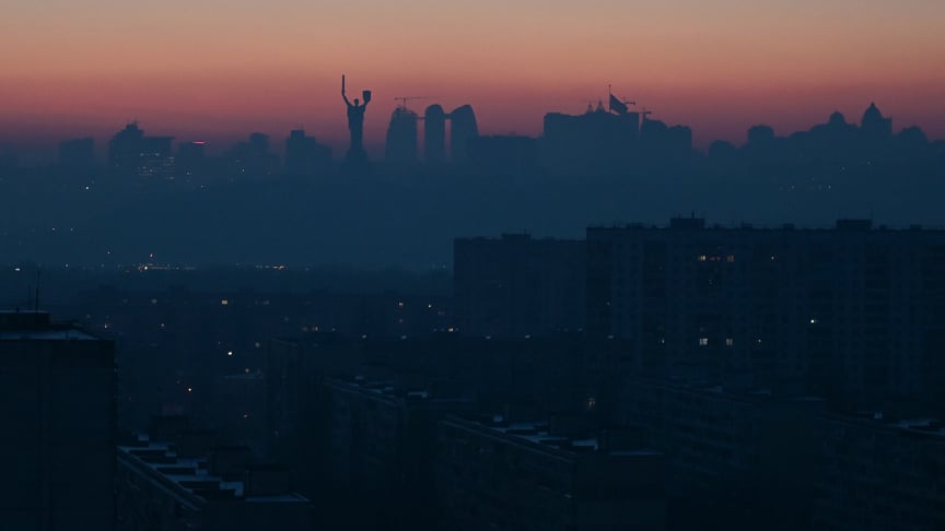 Ілюстративне фото. Вимкнення світла в Києві, 21 січня 2026 року