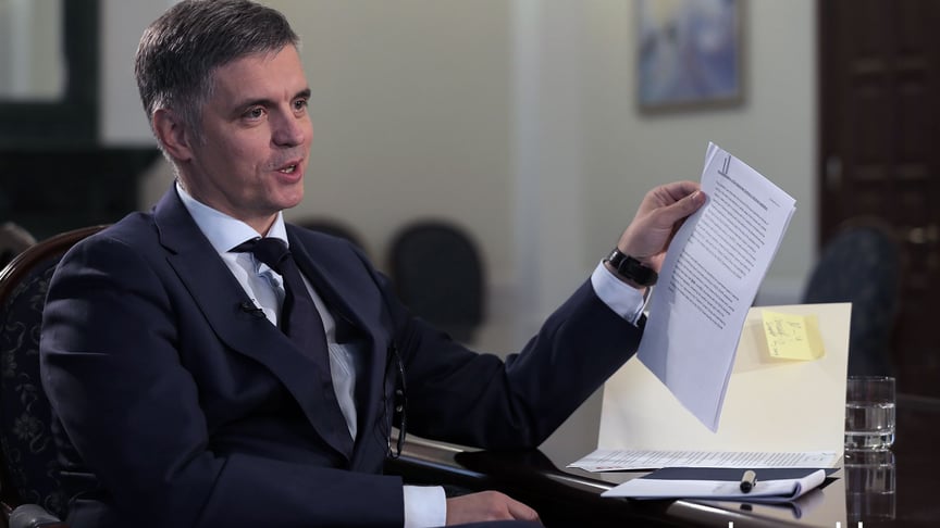 Ukraine's FM Vadym Prystaiko on Trump, Zelenskyy, and Donbas