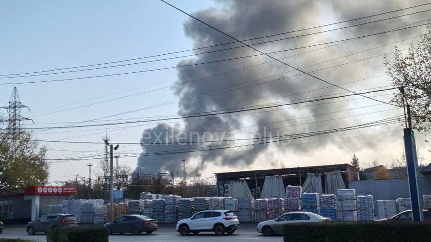 Последствия пожара в российском Таганроге