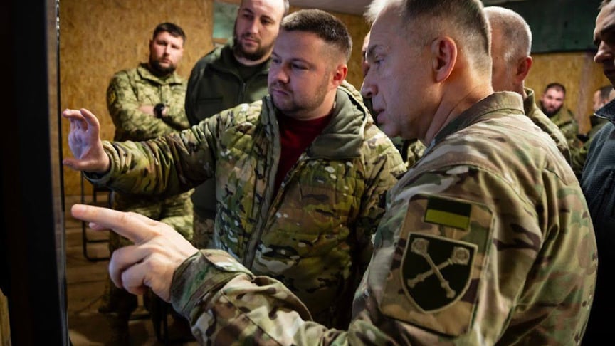 Головнокомандувач ЗСУ Олександр Сирський відвідав Покровський напрямок