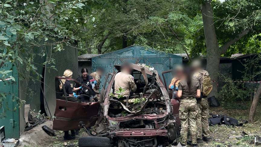 Поліція та СБУ затримали чоловіка, який заклав вибухівку під авто одесита