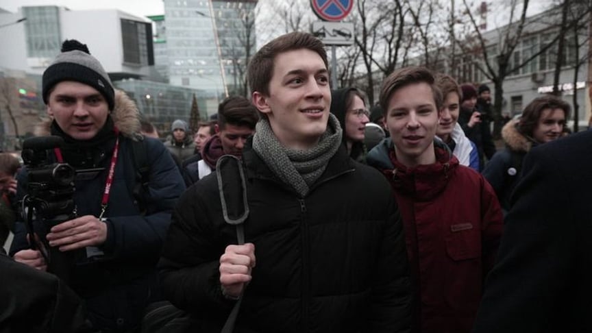 Russian Student Activist Receives 3 Year Suspended Sentence in Politically Motivated Case