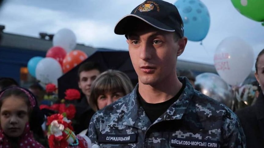 Resident of Svatove, Luhansk Oblast, rescuer Yevheniy Semydotskyi