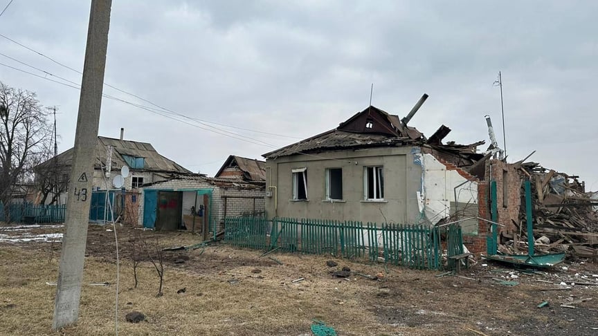 Наслідки обстрілу Харківщини