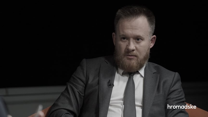 Народный депутат от фракции «Слуга Народа» Юрий Камельчук в студии hromadske, Киев, 17 декабря 2020 года