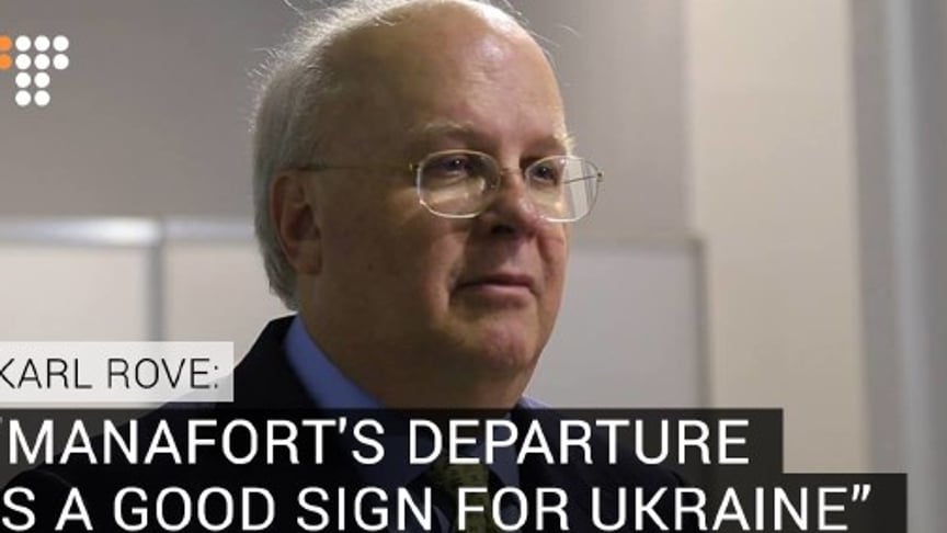 Manafort's Departure Is "A Good Sign For Ukraine" — Former Bush Advisor