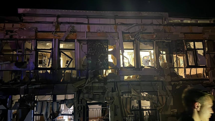 Наслідки нічного удару по Одесі